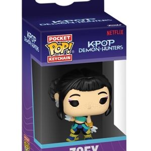 Funko Pocket Pop! Keychain Zoey - Black, Blue, Yellow